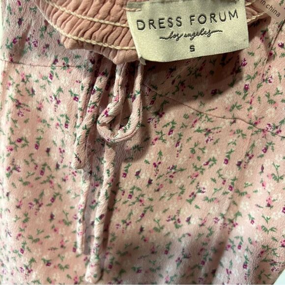 Revolve Urban Outfitters Dress Forum Sweetheart Tie-Shoulder Mini Dress - Picture 11 of 11